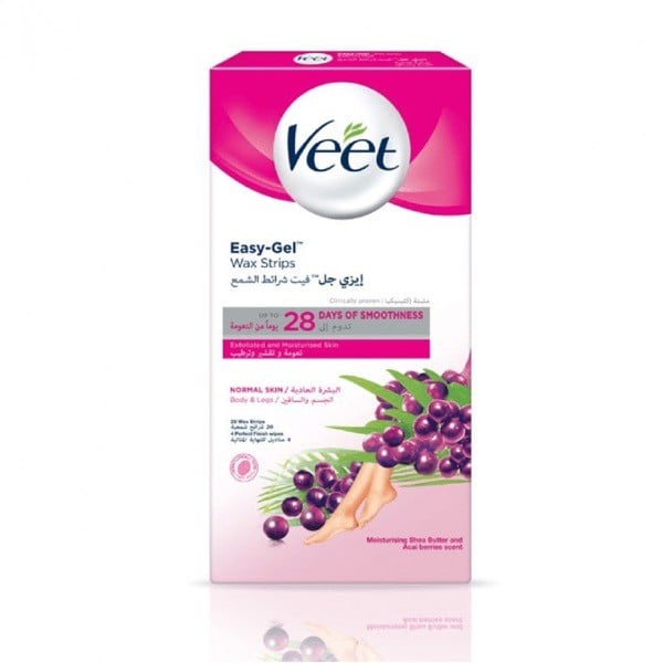 Veet Wax Strips Normal Skin 20s