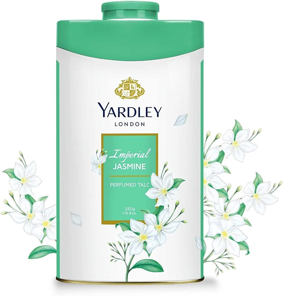 Yardley Jasmine Perfumed Talc 250g