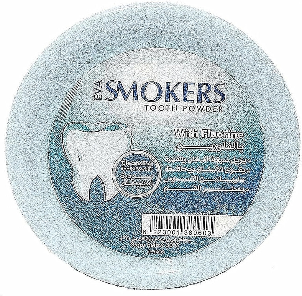 Eva Smokers Toothpowder Fluorine 50g