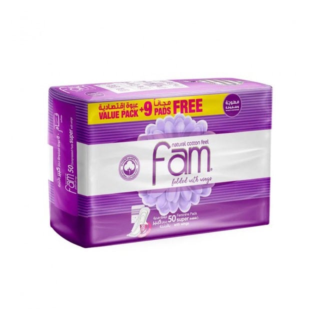 Fam Maxi Wings Pack 4*50 pcs