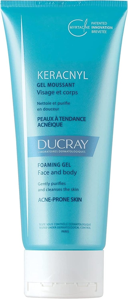 Ducray Keracnyl Foaming Gel 200ml