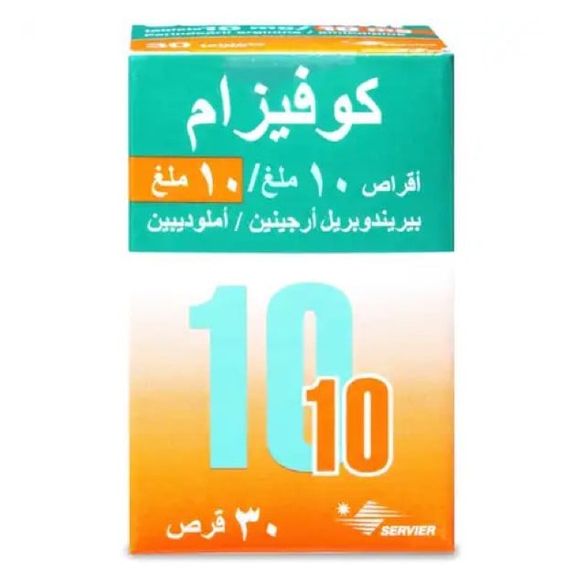 Coveram 10mg/10mg Tablets 30