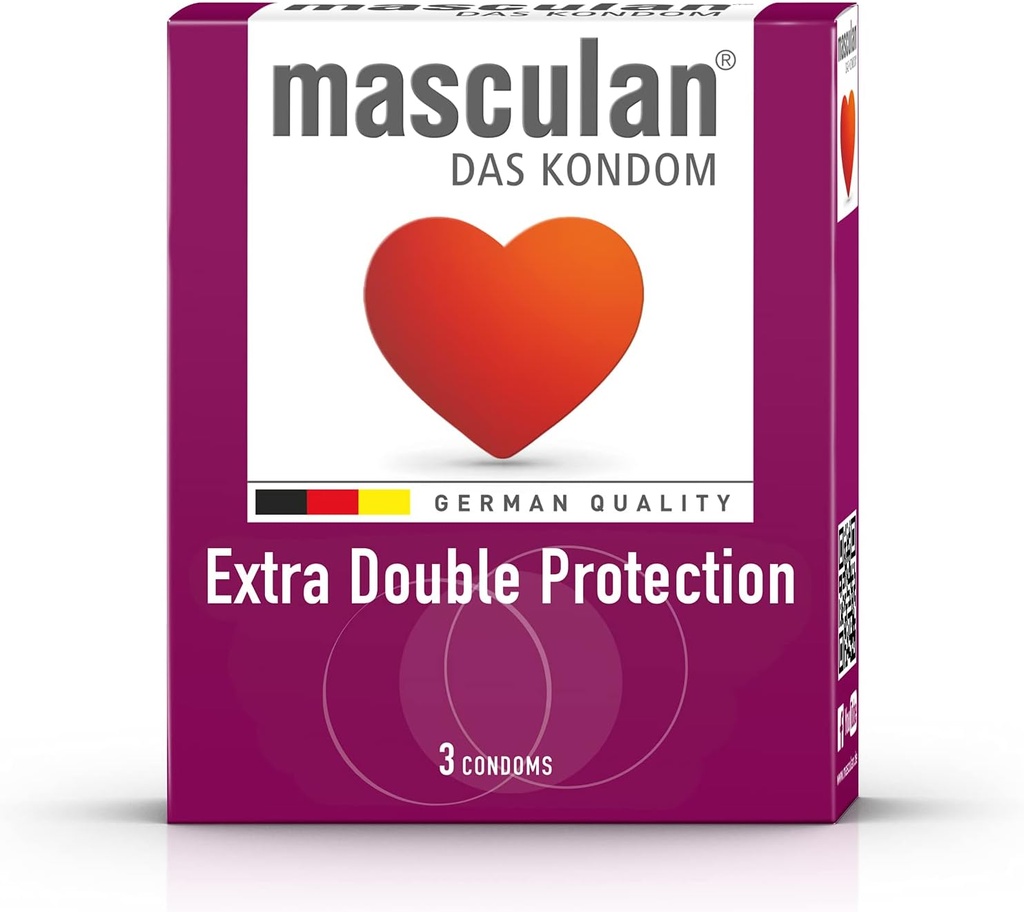 Musculan D/Prot Condoms 3 pcs