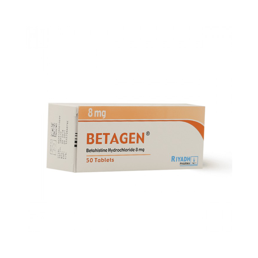 Betagen 8mg Tablets 50