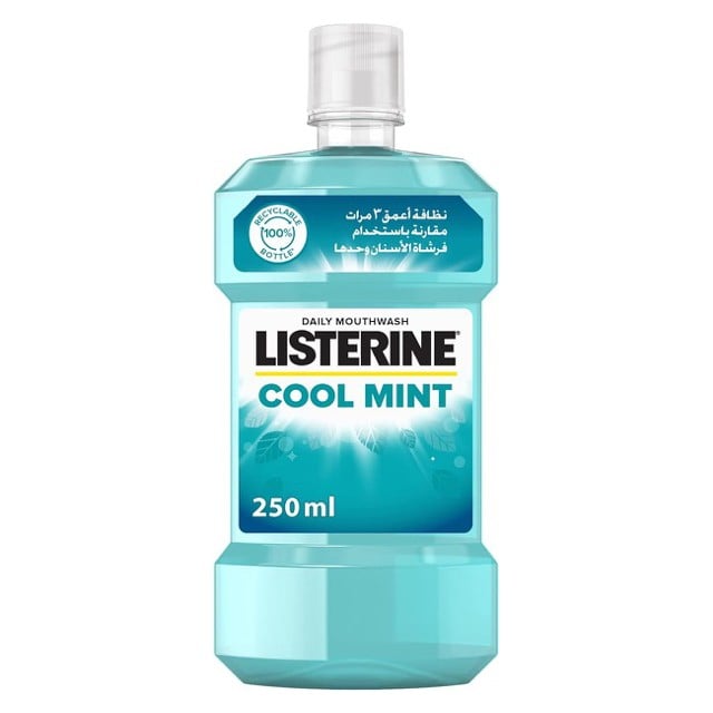 Listerine Cool Mint Milder Taste Mouthwash 250ml