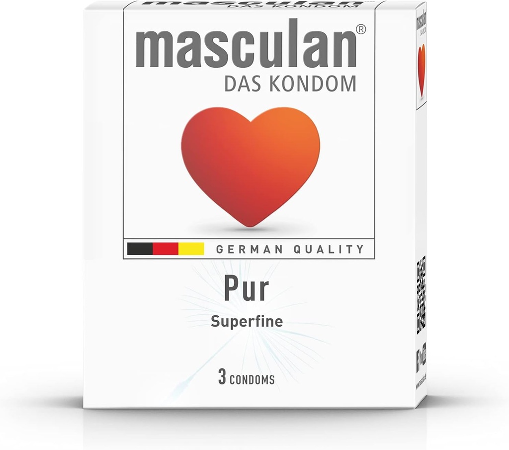 Masculan Pur Condoms 3 pcs