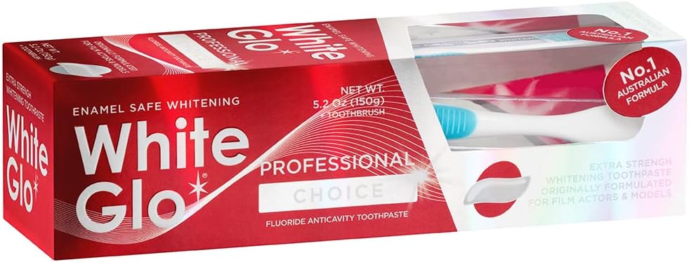 White Glo Professional Choice Toothpaste 150g