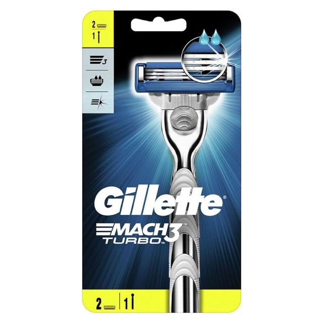 Gillette Mach3 Turbo Razor 1 Blade