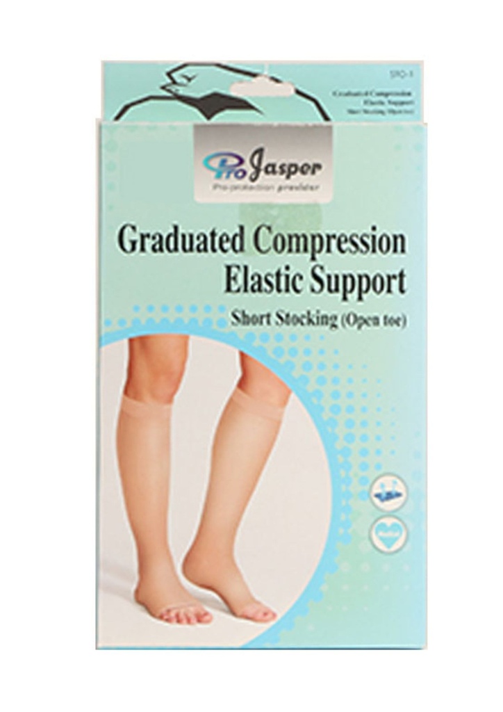Jasper Short Stocking Open Toe 3XL STO-1