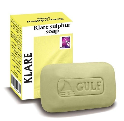 Klare Sulphur Soap 100g