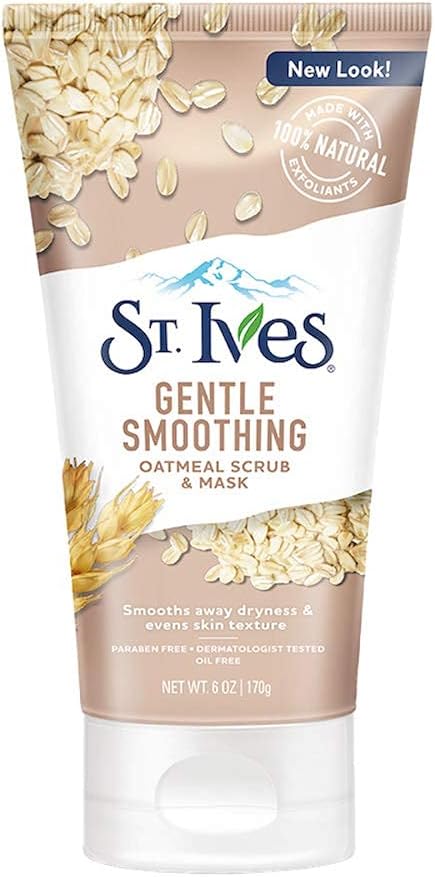 ST.IVES GENTLE SMOOTHING SCRUB-MASK OATMEAL NAME