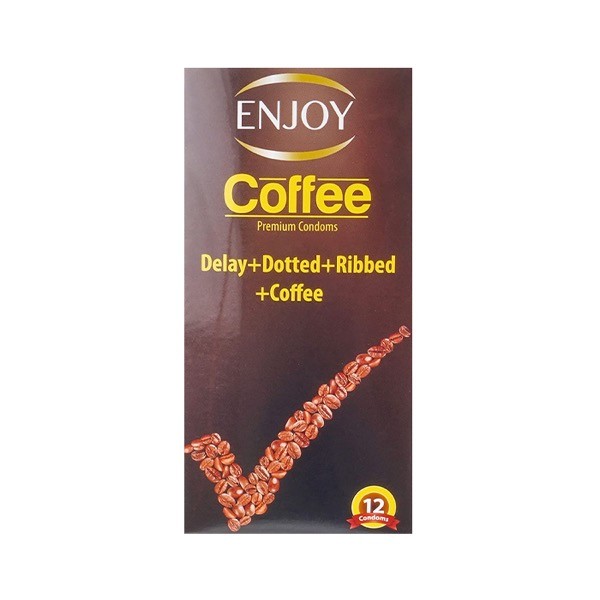 Enjoy Coffee Premium Condoms 12 pcs