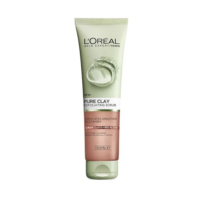 LOREAL DE Pure Clay GEL WASH - EXFOLIATING