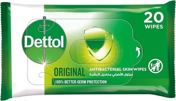 Dettol Skin Care Wipes 20 pcs