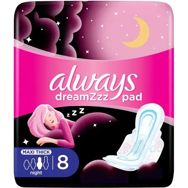Always Black Night with Wings 8 Pads