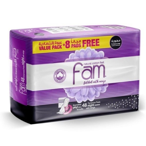 [27135] Fam Feminine Pads Night 6*48 pcs