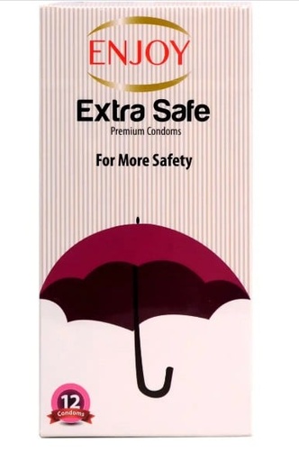 [27233] Enjoy Extra Safe Premium Condoms 12 pcs