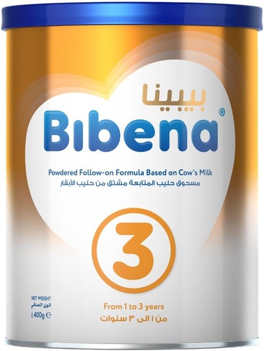 [27515] Bibena Growing Up Milk Formula Stage 3 400 gm