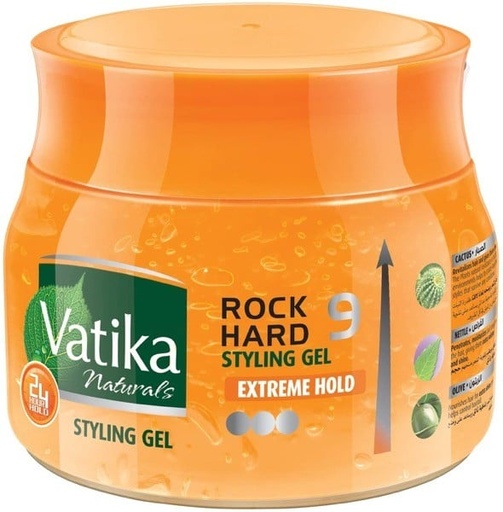 [27688] Vatika Rock Hard Styling Gel 250ml