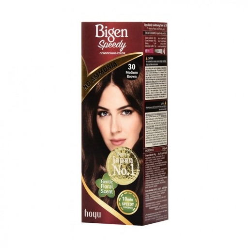 [27813] Bigen Speedy No Ammonia Medium Brown 40