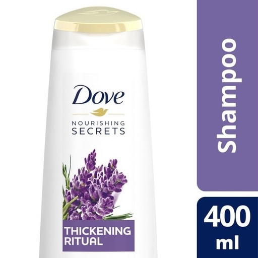 [27818] Dove Shampoo Thick Ritual Lavender 400ml