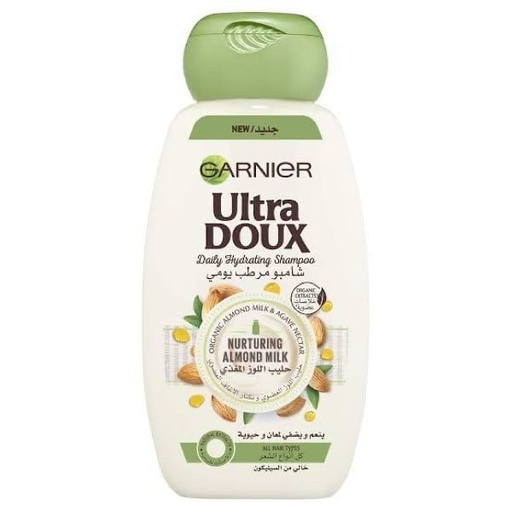 [27886] Garnier Ultra Doux Almond Milk Shampoo 400ml