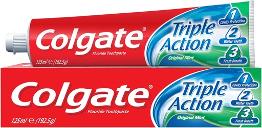 [27906] Colgate Triple Action Toothpaste 125ml