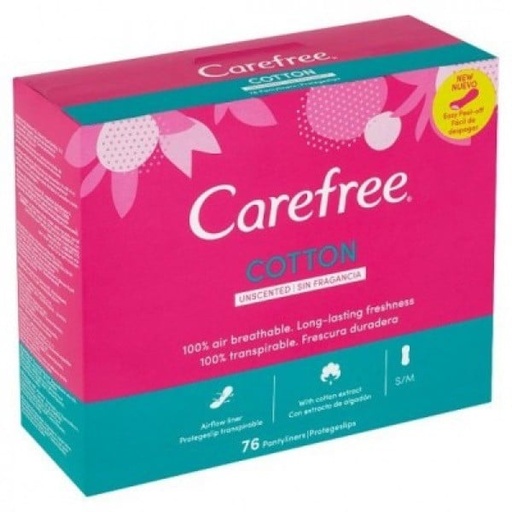 [28068] Carefree Normal With Cotton Mega Pack 76s