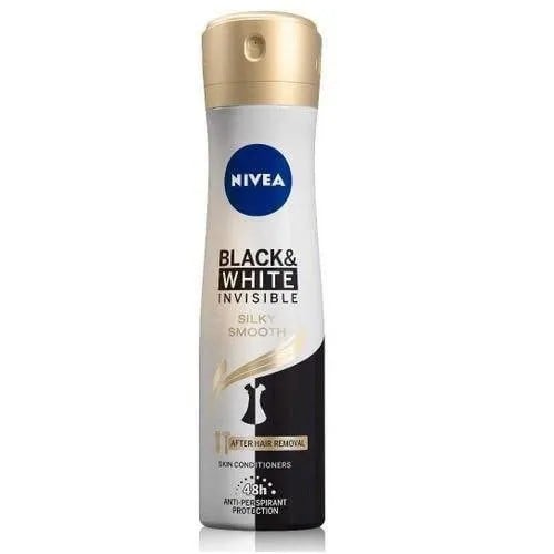[28082] Nivea Deo B&W Silky Smooth Spray 150ml