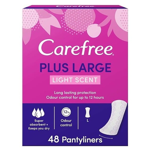 [28198] Carefree Plus Large Liners 64 pcs