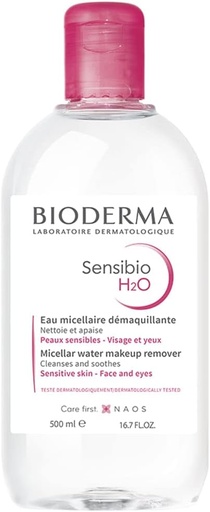 [28243] Bioderma Sensibio H2O micellar cleanser solution for sensitive skin 500ML