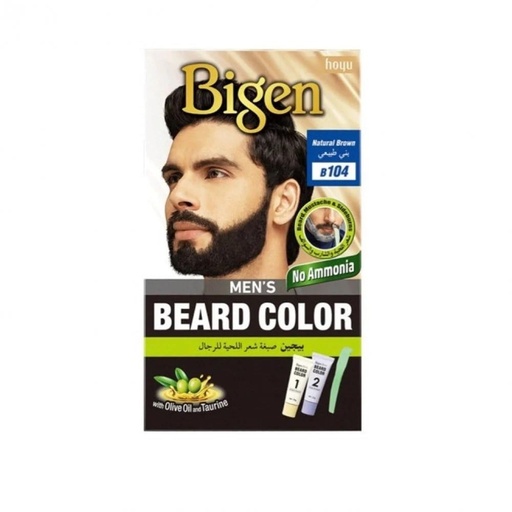 [28291] BIGEN MENS BREAD B104 NATURAL BROWN