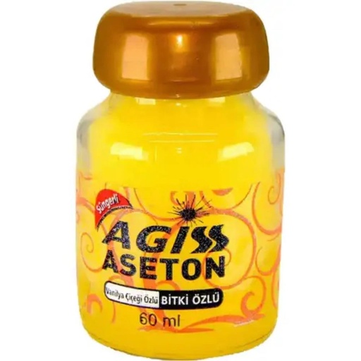 [28378] Agiss Nail Polish Remover Vanilla 60ml