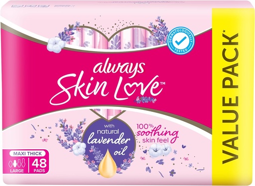 [28487] Always Pink Large with Wings 192 Pads