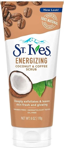 [28607] St. Ives Coconut Coffee Scrub 170g