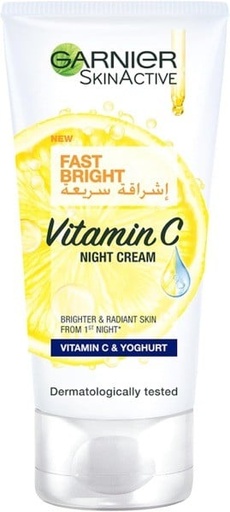 [28615] Garnier Fast Fairness Night Cream 50ml