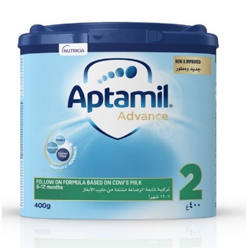 [589] Aptamil Advance Follow On Milk Formula Stage 2 400 gm