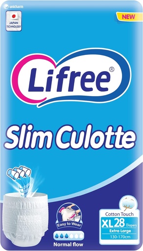[29008] Lifree Culotte Adult Diapers XL 28 pcs