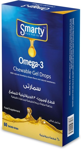 [30840] Smarty Omega-3 60 Chewable Tablets