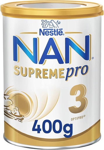 [33516] Nan Supreme Pro Milk Formula Stage 3 400 gm