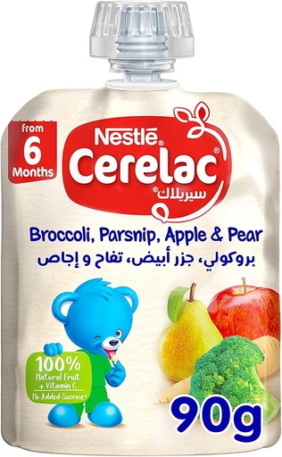 [34129] Cerelac Broccoli Parsnip Apple Pear 90g