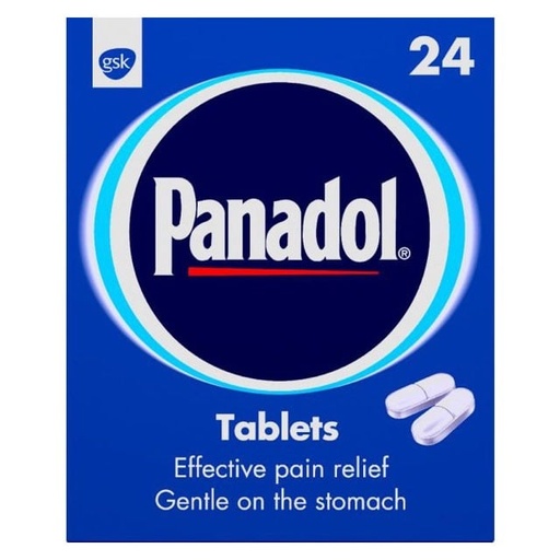 [6047] Panadol Blue 500mg Tablets 24