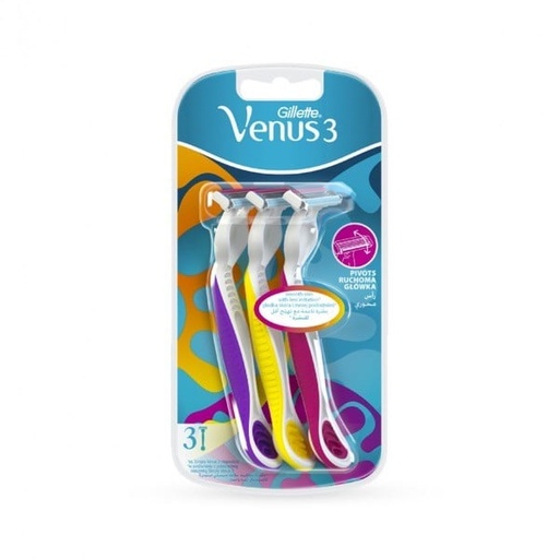 [8918] Gillette Simply Venus3 Plus Razor 3s