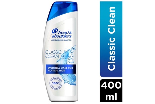 [9209] Head & Shoulders Shampoo Classic Clean 400ml