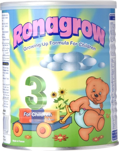 [12383] Ronagrow Growing Up Milk Formula Stage 3 400 gm