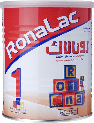 [12386] Ronalac Infant Milk Formula Stage 1 400 gm