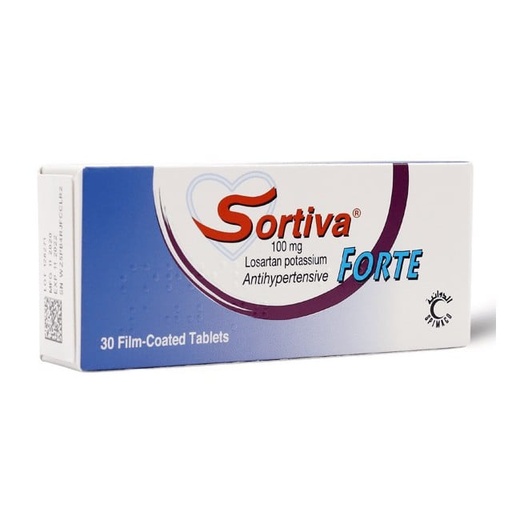 [13301] Sortiva Fort 100mg Tablets 30