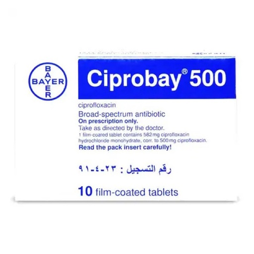 [14749] Ciprobay 500mg Tablets 10