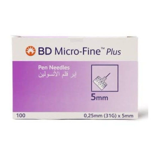 [15653] BD Micro-Fine Pen Needles 31g 5mm 100s