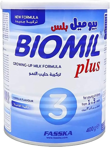 [16249] Biomil Plus Growing Up Milk Formula Stage 3 400 gm